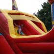 Kids will enjoy riding on the inflatables at the Camp K Carnival. KEVIN BURNHAM/Boothbay Register