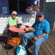Gene and Terry Fiset and their dog, Annie, from Ormond Beach, Fla. SUZI THAYER/Boothbay Register  