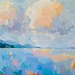 “Eastern Way,” oil, 50 by 60 inches, Henry Isaacs.