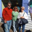 Scott and Kathy Wilson, center, are from Portland. Her sister, Barbara Nielson, right, is from Salt Lake City. SUZI THAYER/Boothbay Register