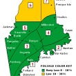 Current foliage conditions in the state. Courtesy of www.mainefoliage.com