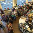 Crawlers invade Janson’s Clothing during Harbor Fest. RYAN LEIGHTON/Boothbay Register