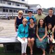 The Taliana family. Back row, from left, Margaret Duvall, Andrew Acebo, Brian Acebo, Matthew Taliana; front row, Gloria Taliana, Renee Taliana, Marie Acebo and Grace Acebo. RYAN LEIGHTON/ Boothbay Register