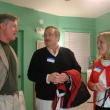 David Stapp, left, board chairman for the Wiscasset Area Chamber of Commerce, welcomes new chamber members Ted and Jill Hugger. The couple bought the Code Cove Inn in Edgecomb in September. Sheepscot Bay Physical Therapy, on Route 1 in Edgecomb, hosted the chamber's Business After Hours event on October 24. SUSAN JOHNS/Wiscasset Newspaper