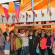 That's a wrap! The cast, crew and fundraising committee celebrate the wrap party at Boothbay Harbor Yacht Club. GARY DOW/Boothbay Register