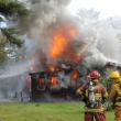 Controlled burn, Wiscasset Road, Boothbay, October 13, 2013