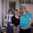 Honorees at the BRHS Volunteer Appreciation reception, from left, Doreen Dun, Mylese See and outgoing Executive Director Betsy Spekke. Courtesy of Susan E. Lloyd