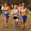 Tori Schmid, right, finished fifth for BRHS at 24:14 and Shaw Pinkham finished sixth at 24:32. SUE MELLO/Boothbay Register 