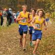 Scully, Campbell and Paolillo in a tight group early in the race. SUE MELLO/Boothbay Register