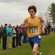 With each passing week, Hasch gets stronger, moving up to third for BRHS, and tenth overall at 18:17. SUE MELLO/Boothbay Register