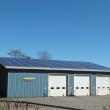 The Boothbay town garage was outfitted with 165 solar panels on October 8. RYAN LEIGHTON/Boothbay Register