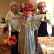 Helping with the pumpkin decorating at St. Andrews Village are, from left, back row: Pat McMurry, Irene Gerny, Nan Jackson, Karen Gilbert, Pam Wilde and Sallie Hemingway; front row: Margaret Holden, Judy Burgess, Kathleen Marty and Mary Gevaudan. Courtesy of Carol Lingard
