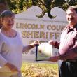 Debbie Mullen, president of Lincoln County TRIAD, with Detective Robert McFetridge, Lincoln County Domestic Violence Investigator for the Lincoln County Sheriff's Office and member of TRIAD. Both will be attending the Senior Appreciation Day. Courtesy of Athena Taylor 