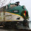 Maine Eastern Railroad train