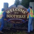 Boothbay sign