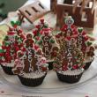 Photo of gingerbread forest