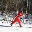 salmon skiing