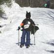 skiing