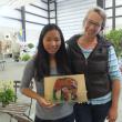 Lek Saruta and Kim Villard
