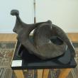Seated figure in bronze, Roger Milinowski