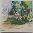 “Vernal Pool,” watercolor, M. Jane Rosenfield