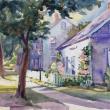 Sarah Fisher watercolor