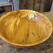 18 inch spalted wood salad bowl by Steve Viega