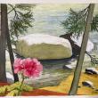Watercolor by Edgecomb based artist Suzi Thayer. Courtesy of Merry Barn