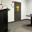 A woman talks to the town board