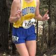 A girl runner. 