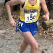 A girl runner. 