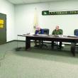 Melissa Holmes speaks to the Boothbay Harbor Planning board. FRITZ FREUDENBERGER/Boothbay Register