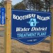Boothbay Region Water District sign