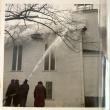 Firemen on scene. Courtesy Courtesy of the First United Methodist Churchof the First United Methodist Church