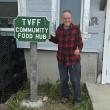 Weston Wotton Mobius Volunteer of the Year for 2024m heard that the community food hub was in need of a sign as people could not find it. With the help of staff , he created and installed this fine sign,
