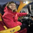 A Wienermobile driver. 