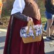 Halloween parade participants.