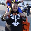 Halloween parade participants.