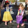 Halloween parade participants.