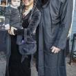 Halloween parade participants.