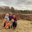 Laura and Vanessa Shields-Haas of Damariscotta have amended an existing conservation easement on their land to allow for permanent trail access, clearing the way for the construction of a mile-long accessible trail along the river connecting Coastal Rivers’ Round Top Farm to the organization’s Salt Bay Farm property in Damariscotta. Courtesy photo