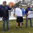 Turkey trot participants.