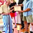 Happy recipient of Boothbay Harbor’s Boston Post Cane is Dr. Barclay Shepard. Courtesy of Richard Shepard