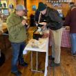 Jose Rivera and Scott Edwards try samples and vote for People's Choice. Jen Mitchell photo