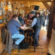 Don Carrigan talks with Dennis Blackman. Jen Mitchell photo
