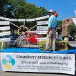 The Community Resource Council's eight programs highlighted on a Windjammer Days parade float. Courtesy of the Community Resource Council