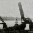 This picture shows the lift span fully opened and accompanied a story about the bridge appearing in the Wiscasset Newspaper in 1995 and shared by the late Barbara Farrar of Wiscasset.