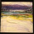 "Fairytale Snow Scene" - encaustic - Debra Arter.