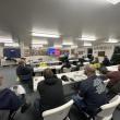 Boothbay and Boothbay Harbor Firefighters attending the cancer awareness training. Courtesy of Mark Sullivan