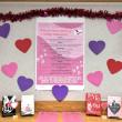 A Valentine's Day poster created by BRHS's Student Health Advisory Board outlines the do's and dont's of a healthy relationship. Courtesy of Leanne Burnham